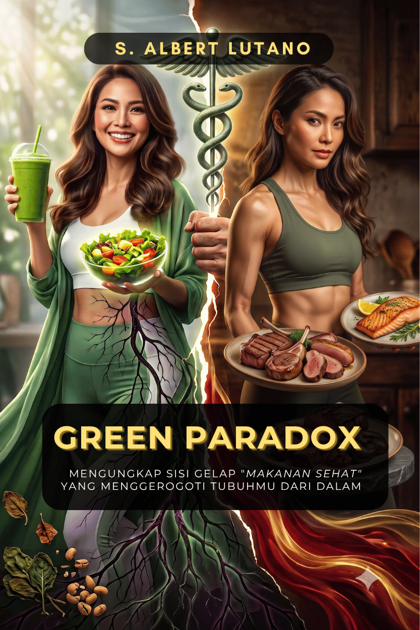 Sampul buku The Green Paradox karya Albert Lutano