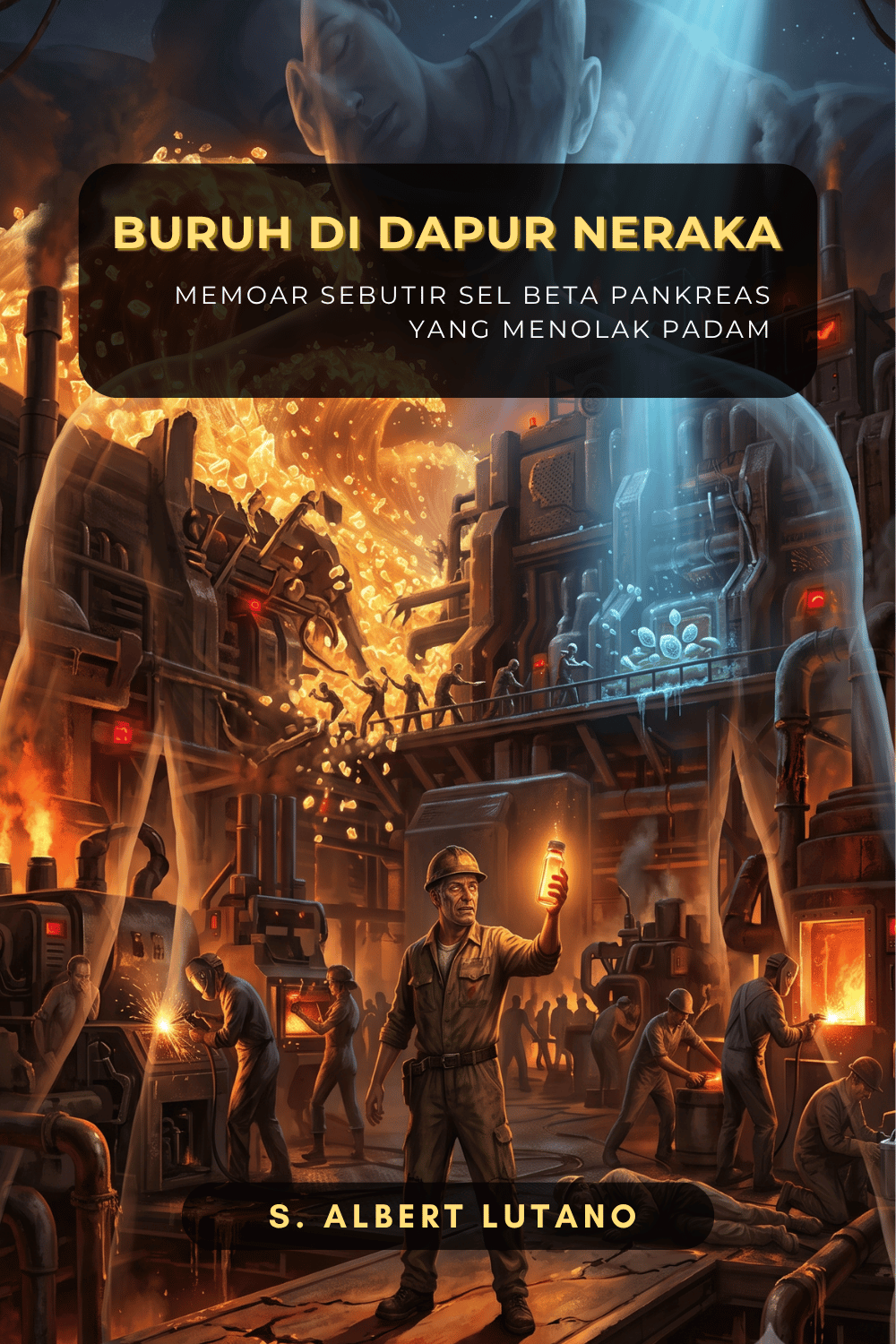 Sampul buku Buruh di Dapur Neraka karya Albert Lutano