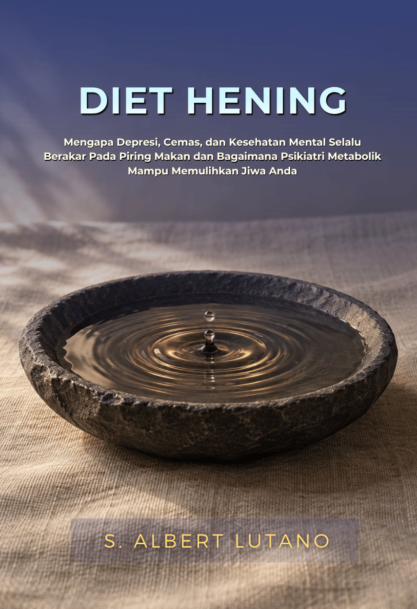 Sampul buku Diet Hening karya Albert Lutano